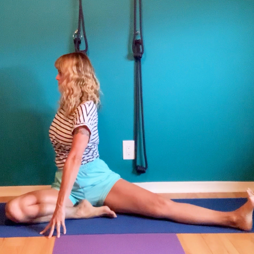 Classic Cotton Yoga Short - Aruba