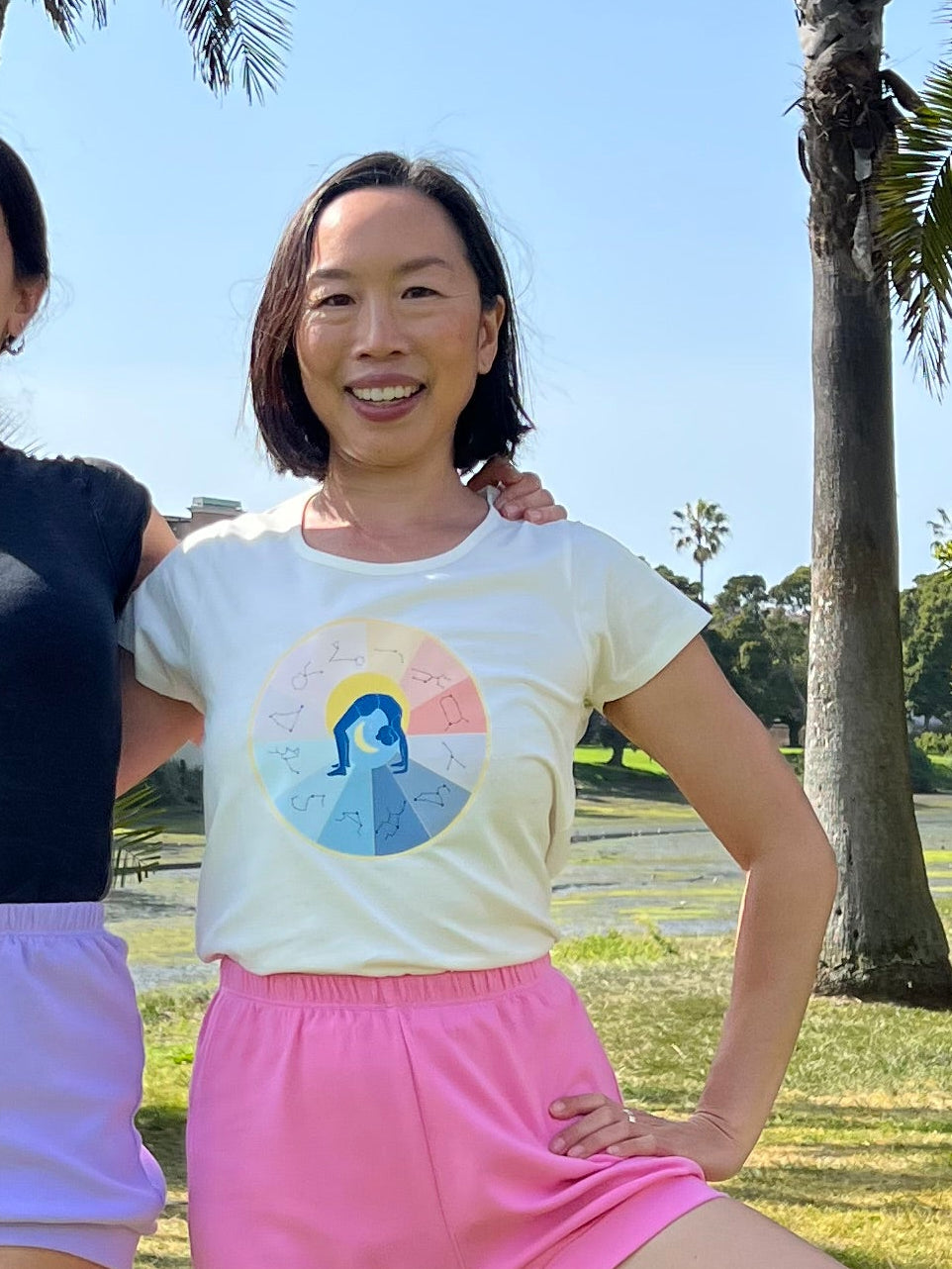 Classic Cotton Yoga Short - Cotton Candy