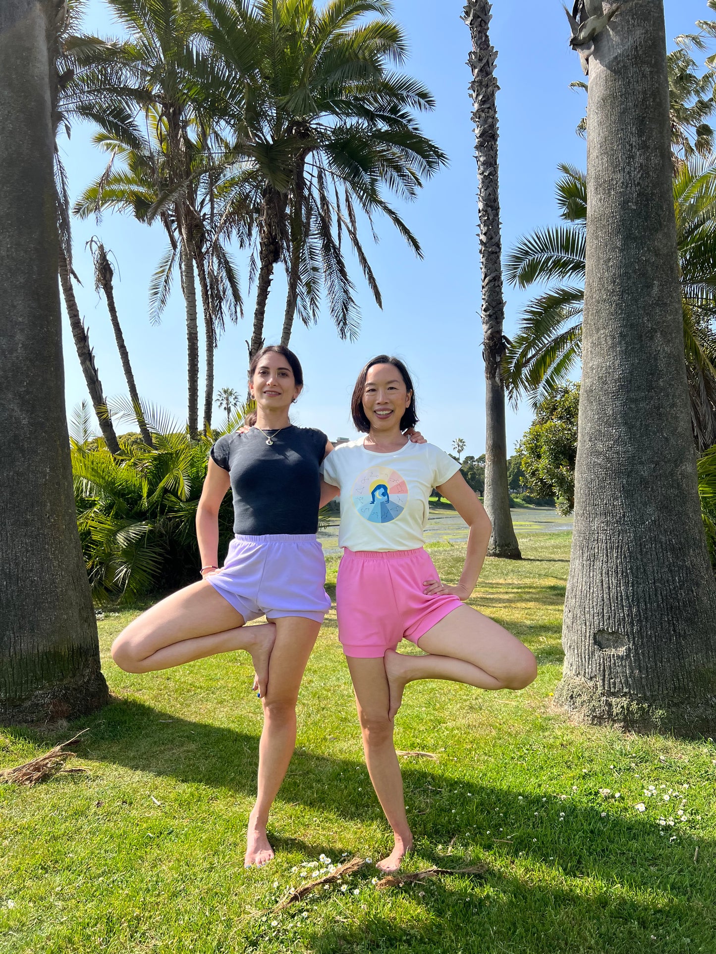 Classic Cotton Yoga Short - Lavender