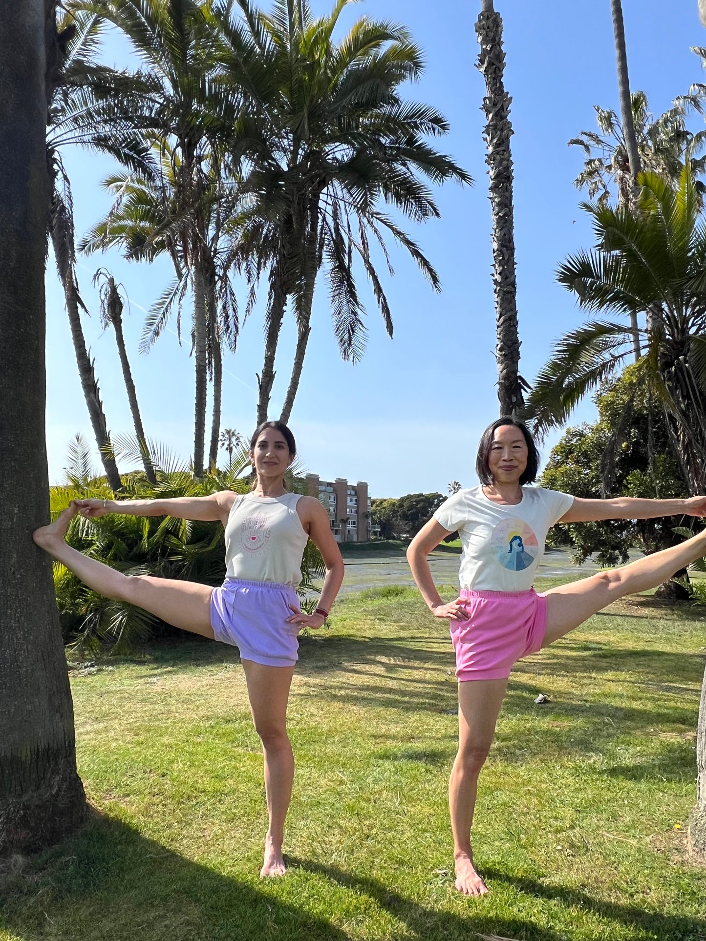 Classic Cotton Yoga Short - Lavender