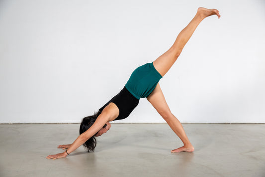Classic Cotton Yoga Short - Deep Emerald