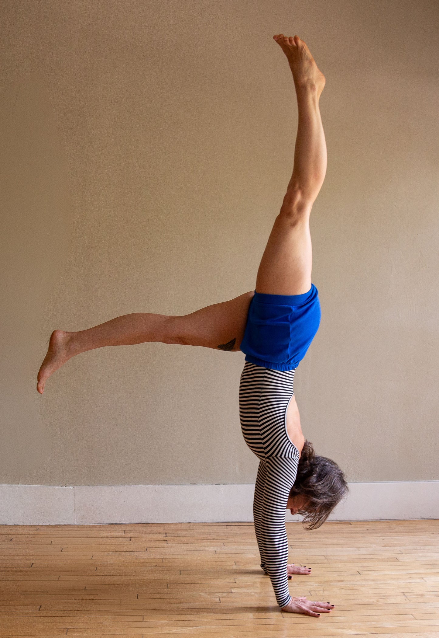 Classic Cotton Yoga Short - Ocean