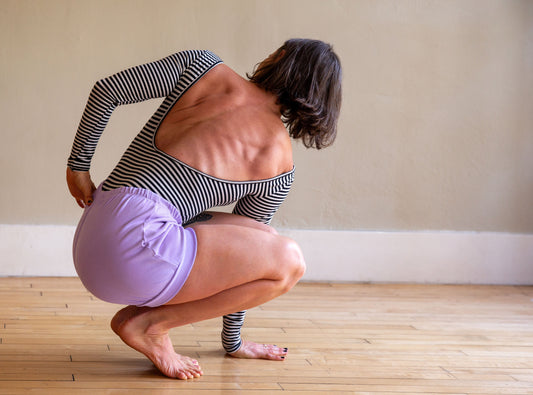 Classic Cotton Yoga Short - Lavender