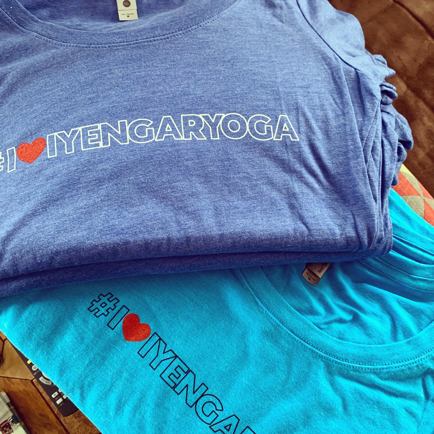 I Heart Iyengar Yoga - Scoopneck T-shirt
