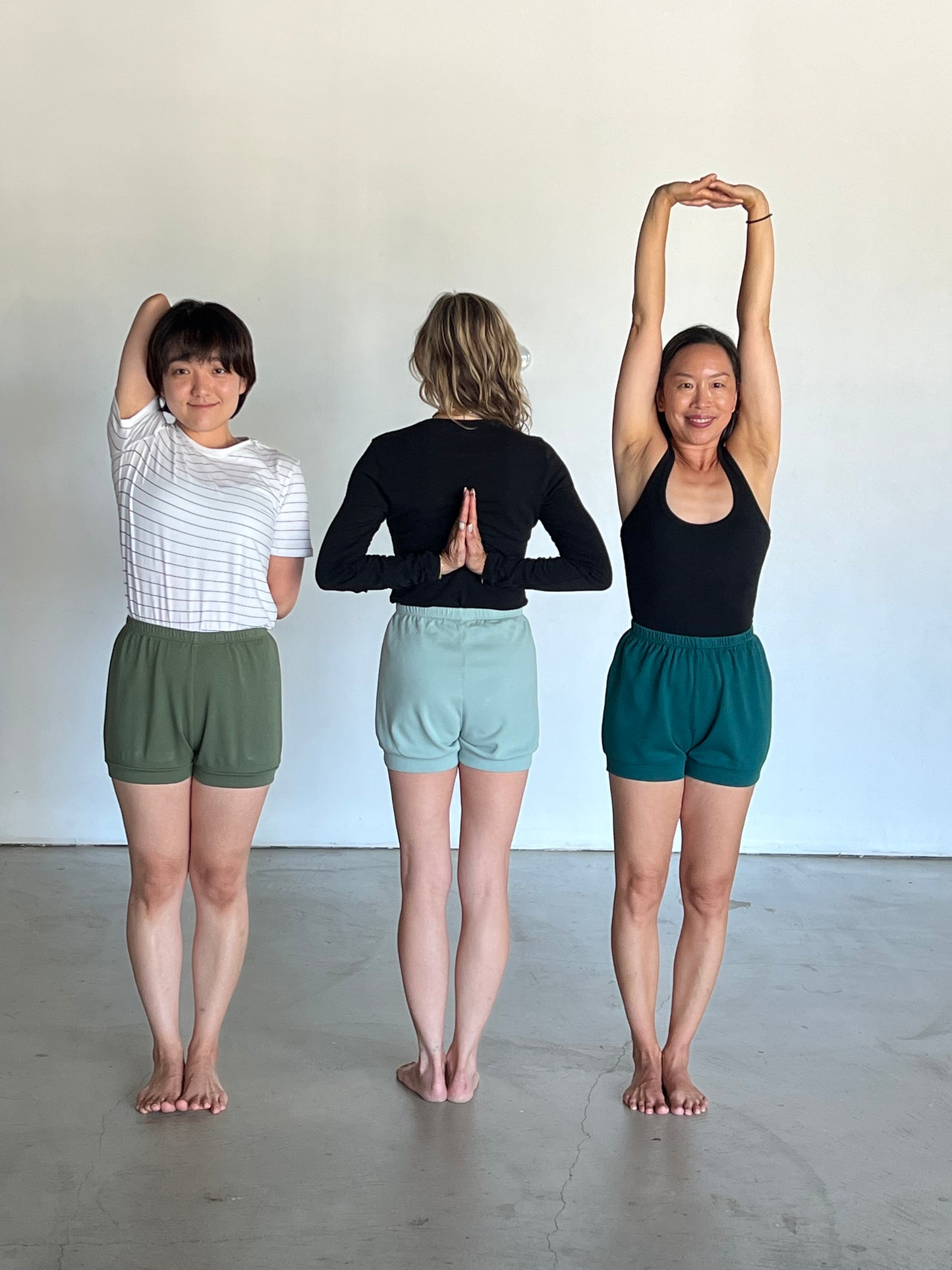 Classic Cotton Yoga Short - Thyme