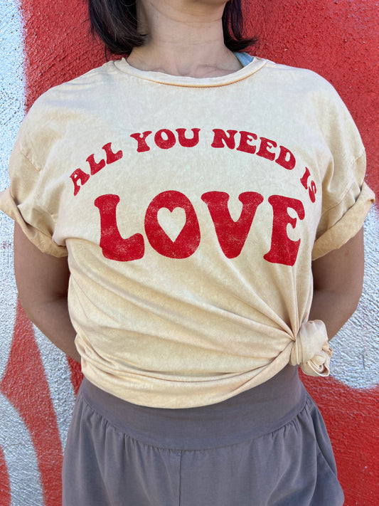 All You Need Is Love t-shirt