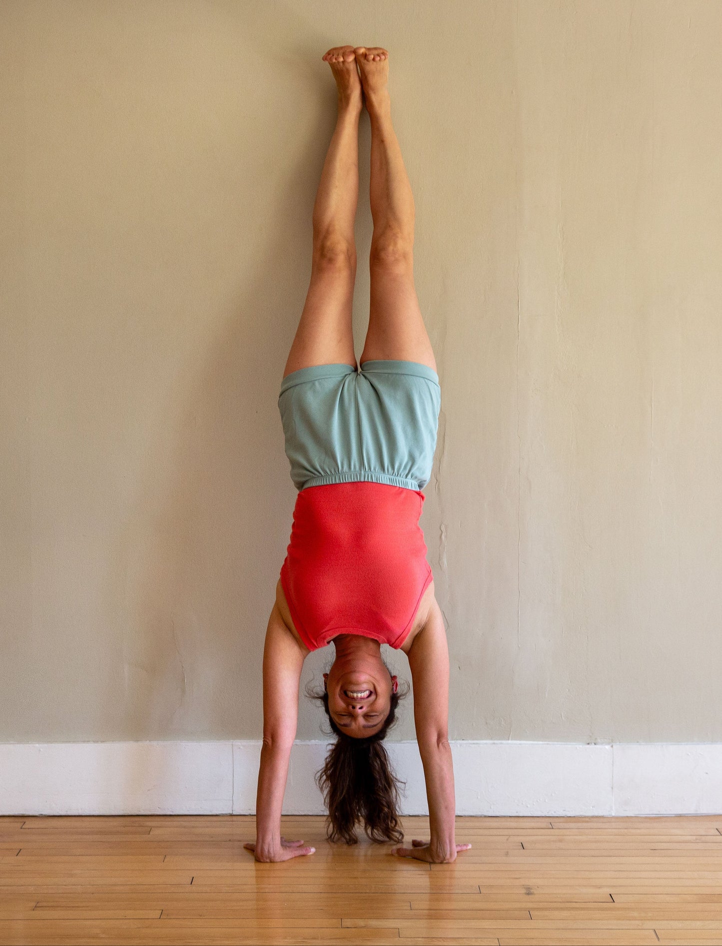 Classic Cotton Yoga Short - Celadon