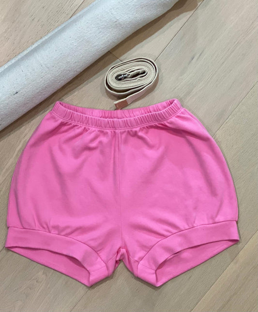 Classic Cotton Yoga Short - Cotton Candy